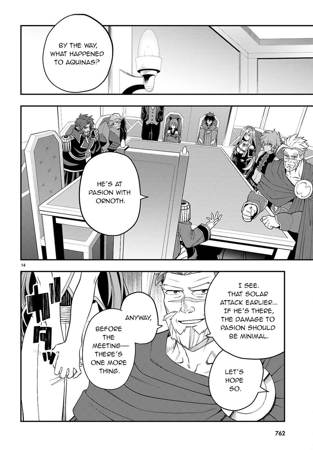 Konjiki no Word Master: Yuusha Yonin ni Makikomareta Unique Cheat Chapter 123 - Page 14