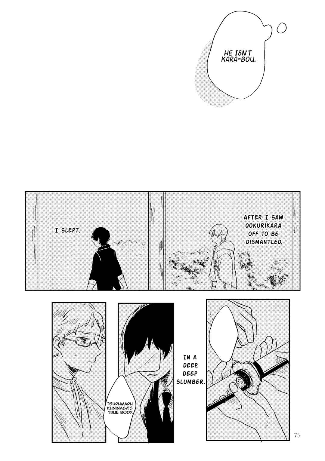 Touken Ranbu - Hakou Chapter 1 - Page 73