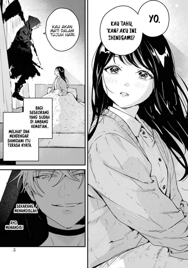 Shinigami no Hanayome: Yomei 7-nichi kara no Koufuku Chapter 1 - Page 8