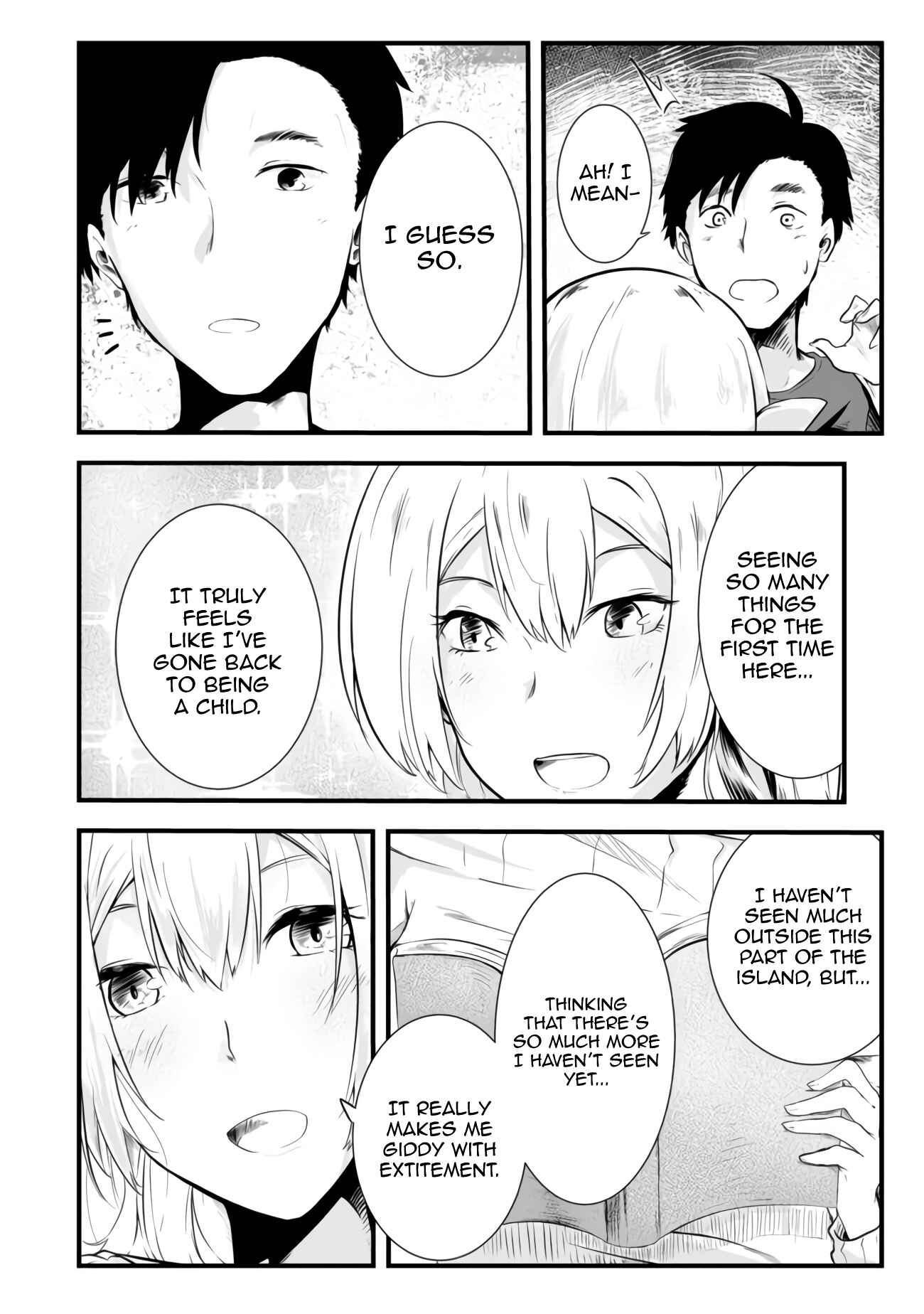 Mujintou de Elf to Kyoudou Seikatsu Chapter 2 - Page 11