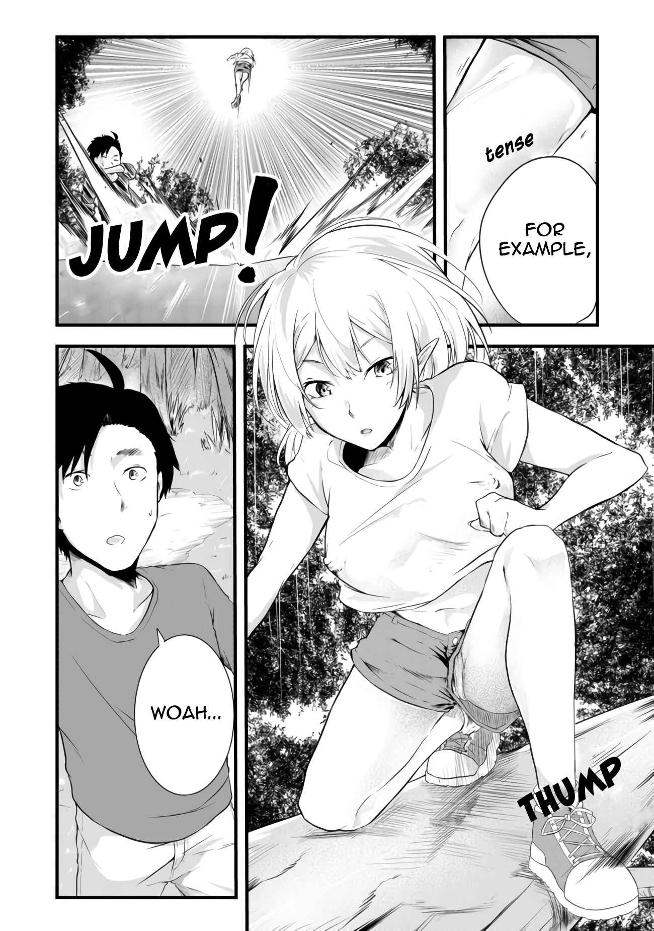 Mujintou de Elf to Kyoudou Seikatsu Chapter 2 - Page 21