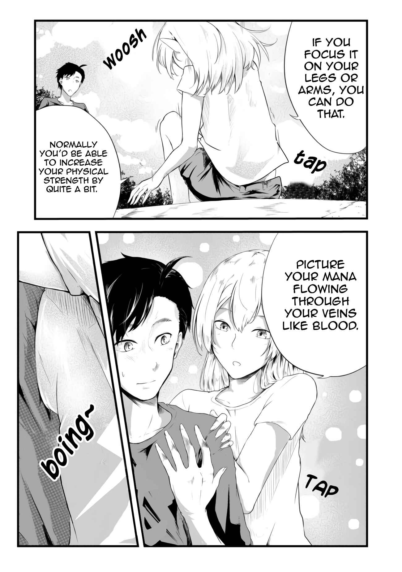 Mujintou de Elf to Kyoudou Seikatsu Chapter 2 - Page 22