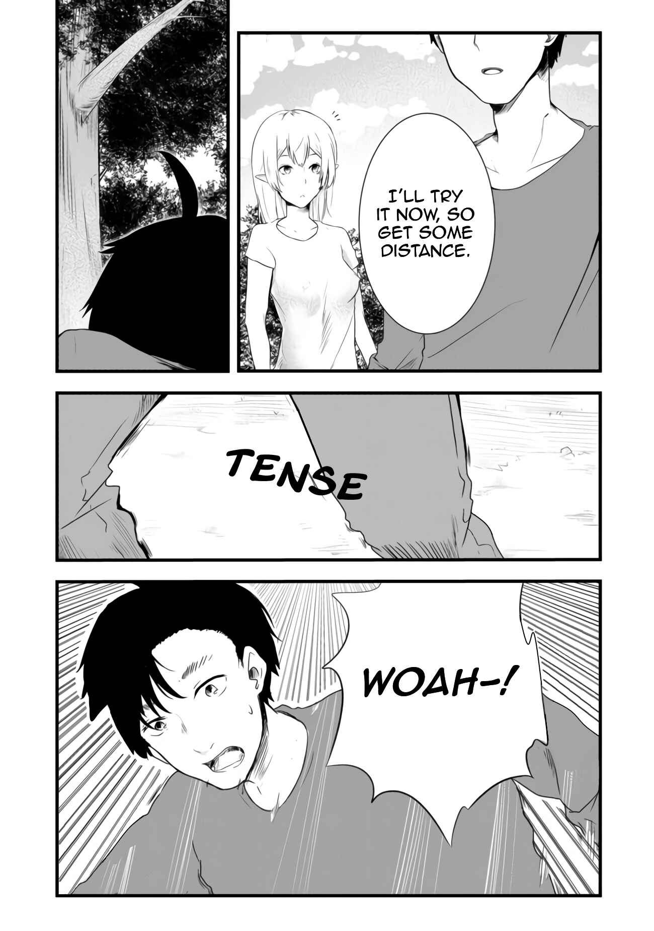 Mujintou de Elf to Kyoudou Seikatsu Chapter 2 - Page 25