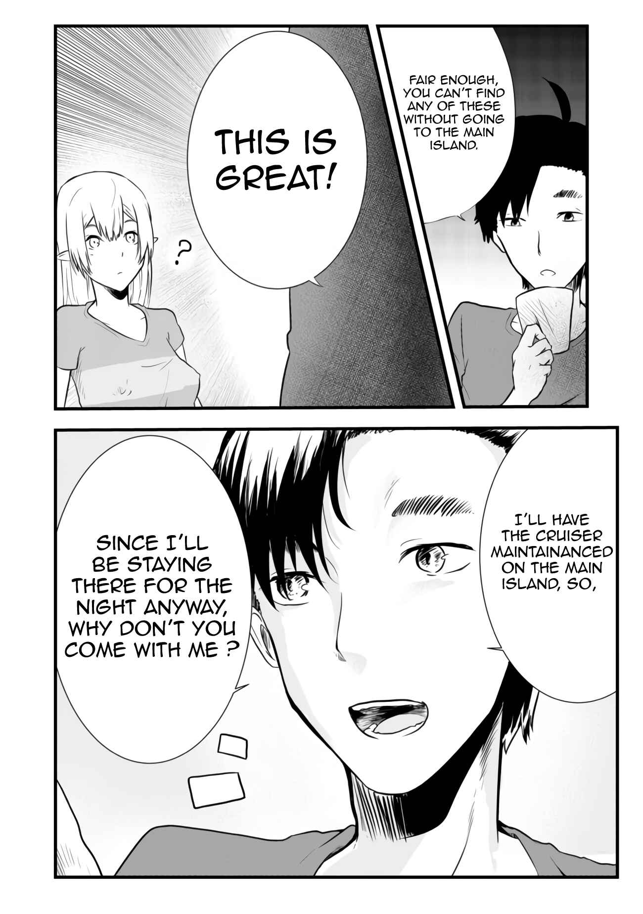 Mujintou de Elf to Kyoudou Seikatsu Chapter 2 - Page 39