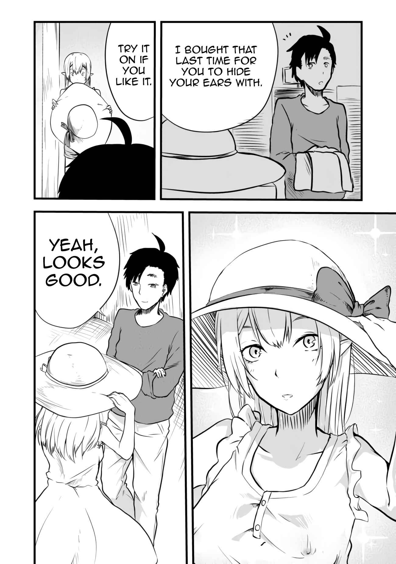 Mujintou de Elf to Kyoudou Seikatsu Chapter 2 - Page 41
