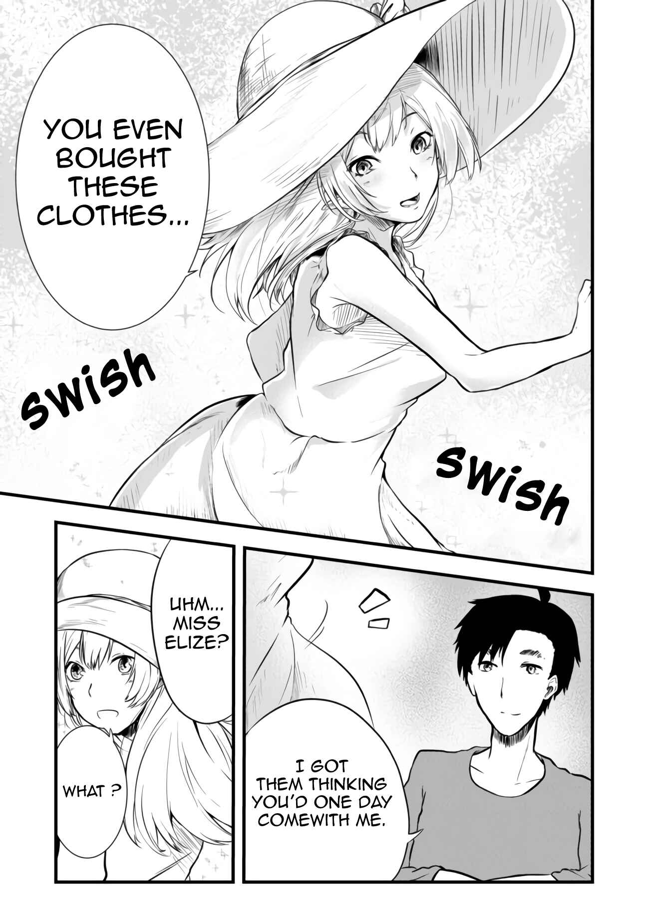 Mujintou de Elf to Kyoudou Seikatsu Chapter 2 - Page 42