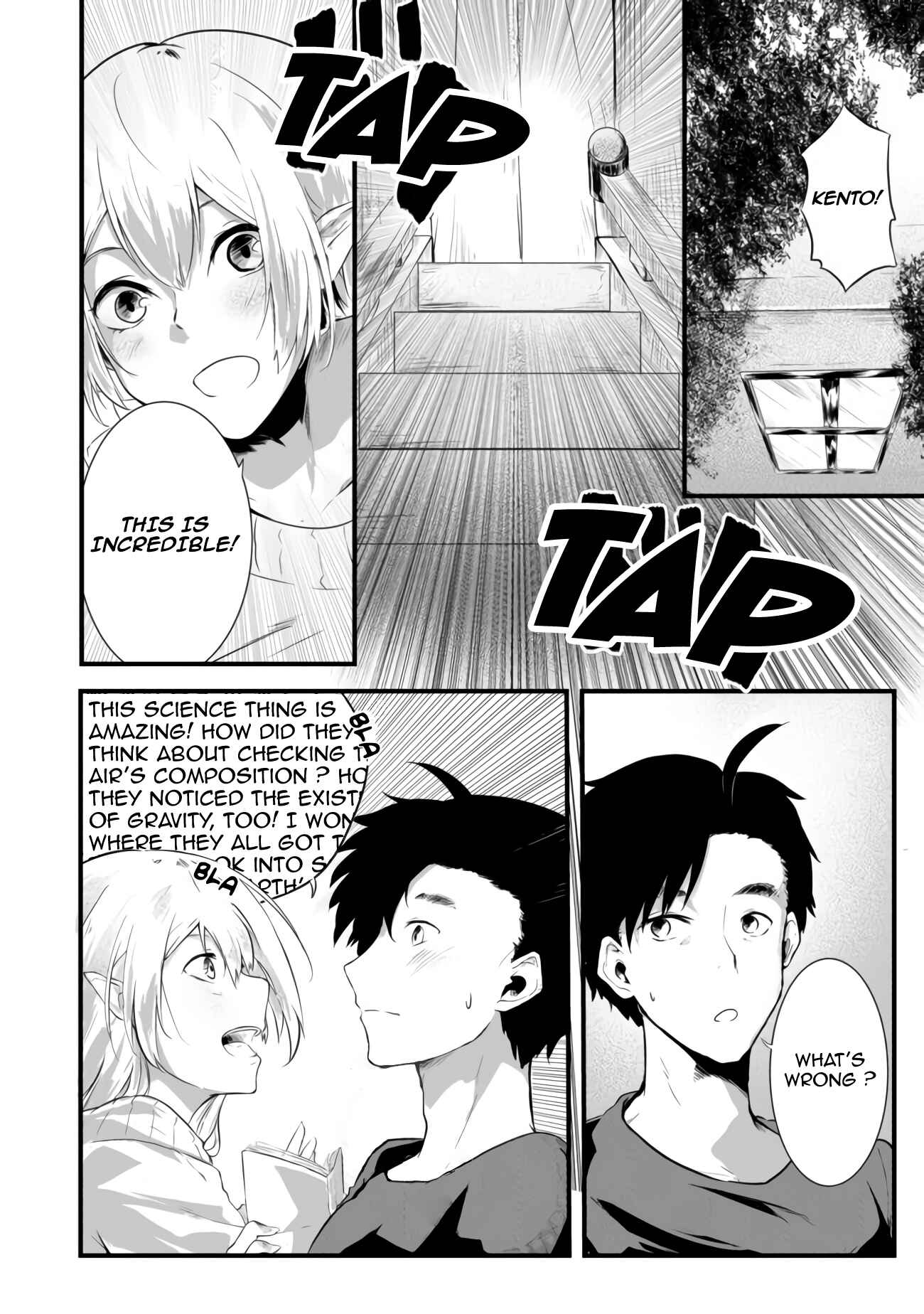 Mujintou de Elf to Kyoudou Seikatsu Chapter 2 - Page 9