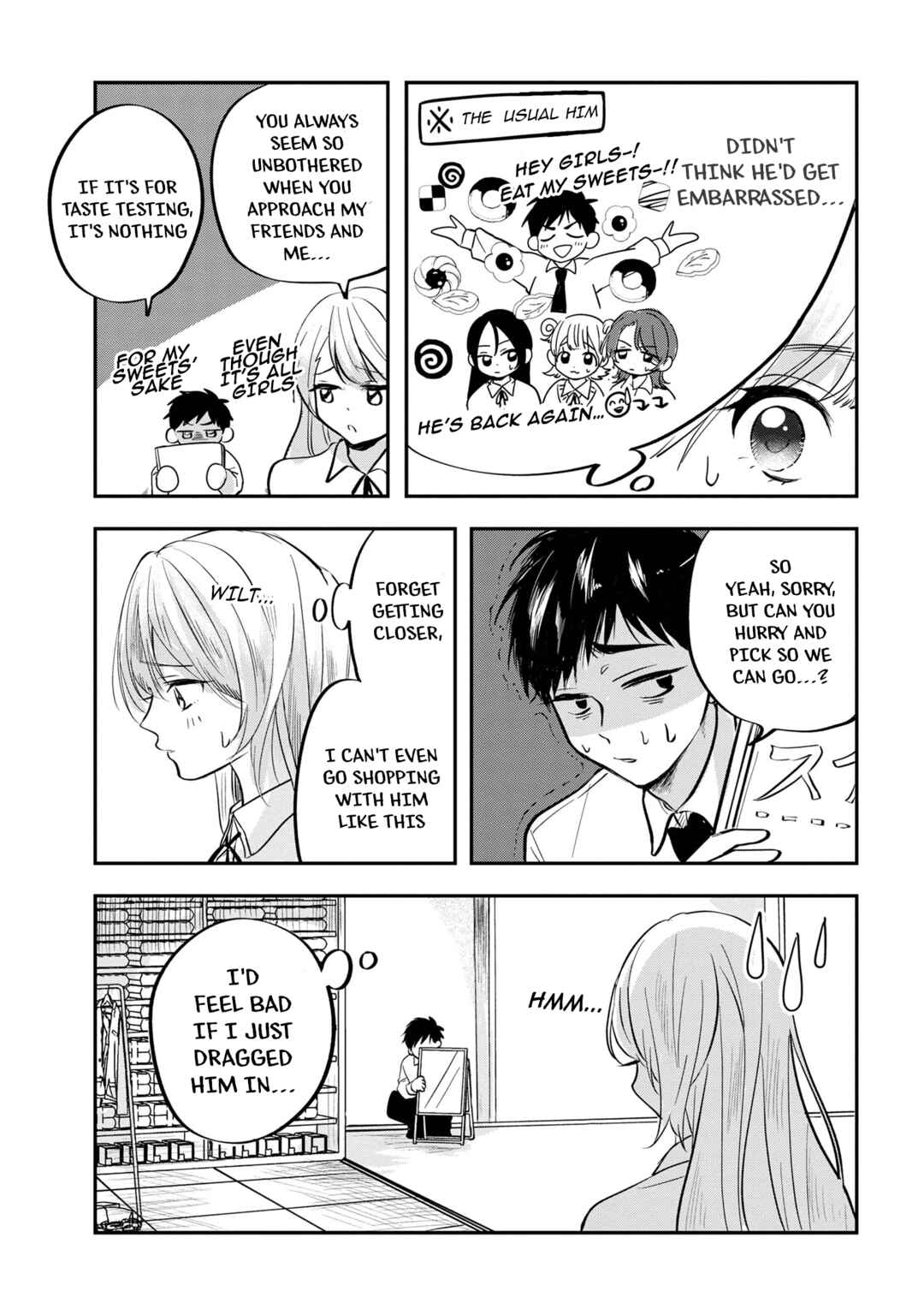 Aisare Tenshi na Classmate ga, Ore ni Dake Itazura ni Hohoemu Chapter 3 - Page 9