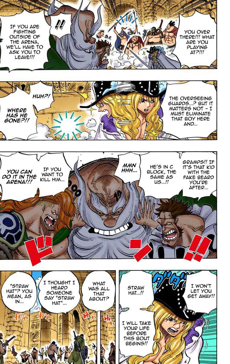 One Piece (Official Colored) Chapter 708 - Page 10