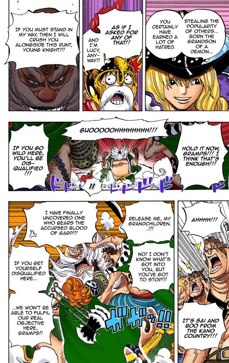 One Piece (Official Colored) Chapter 708 - Page 9