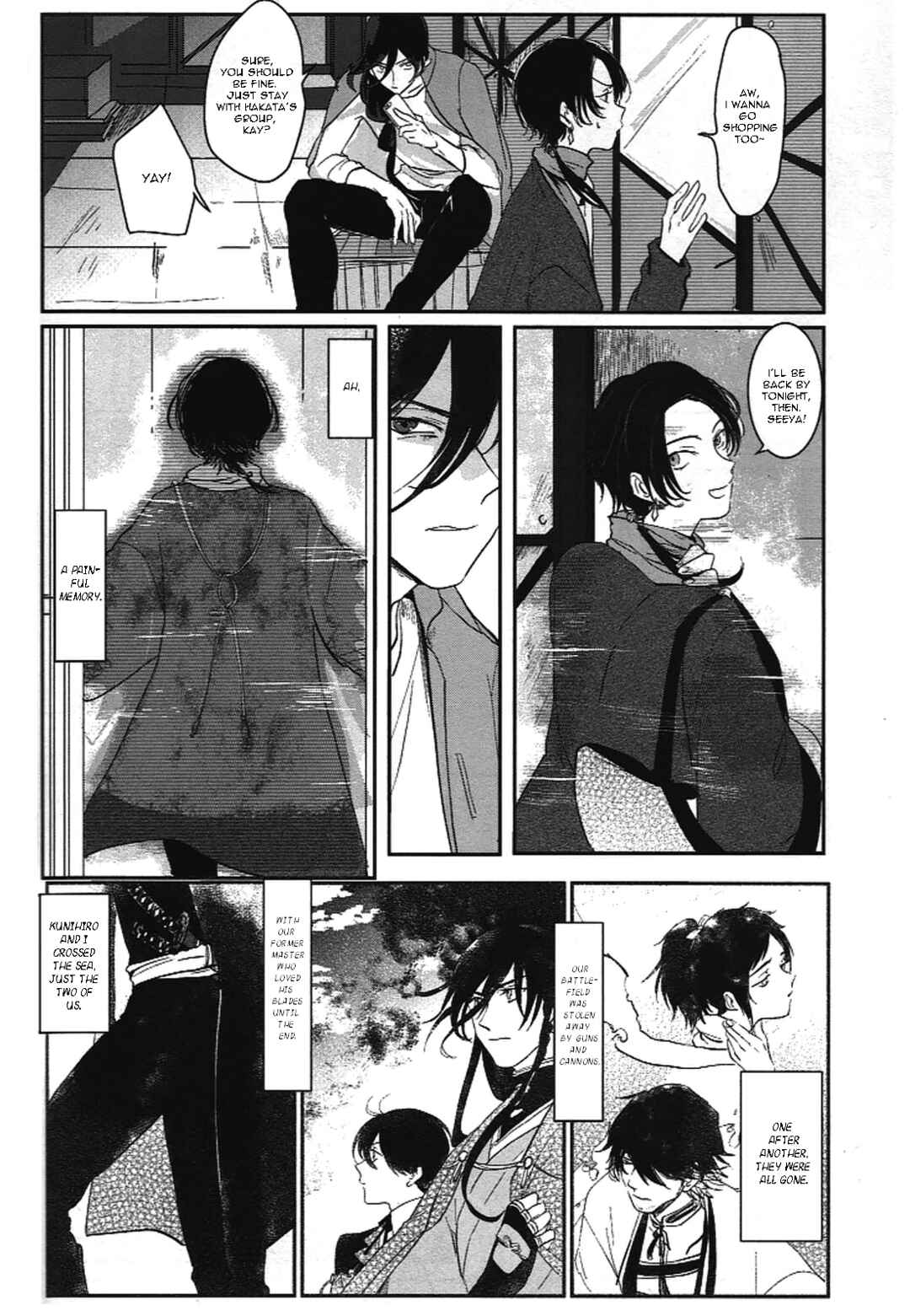 Touken Ranbu - Kanesada Sanke, Kunihiro Sanke Chapter Itsuirotsuki - Five Colored Month - Page 15