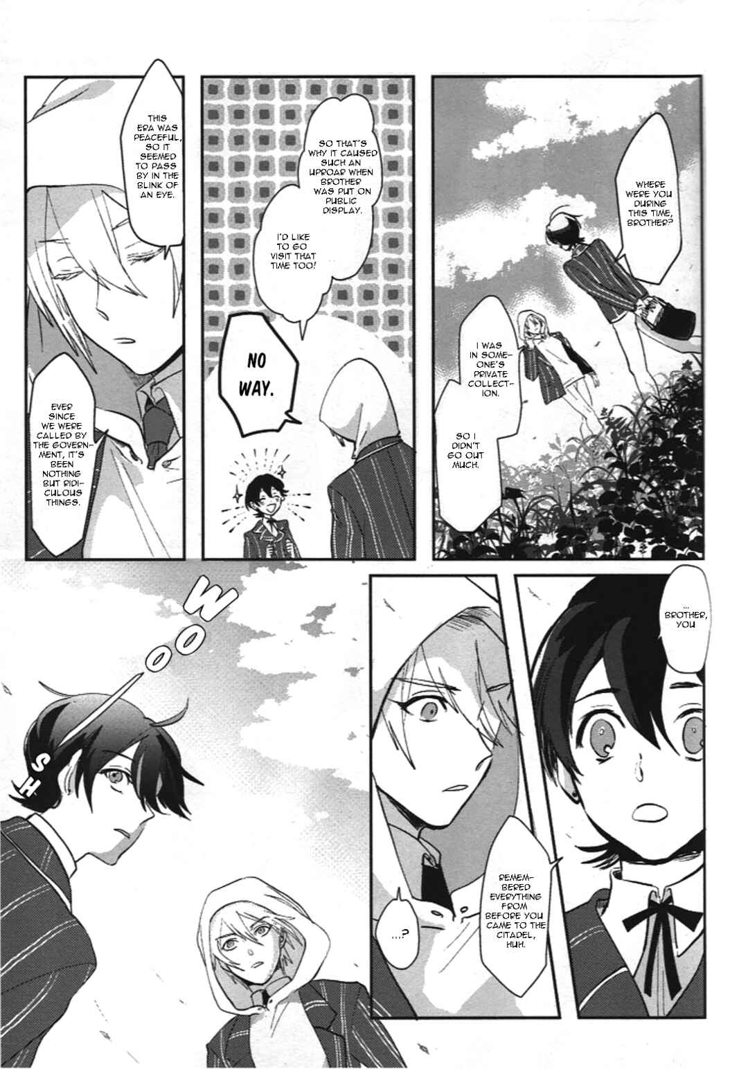 Touken Ranbu - Kanesada Sanke, Kunihiro Sanke Chapter Itsuirotsuki - Five Colored Month - Page 24