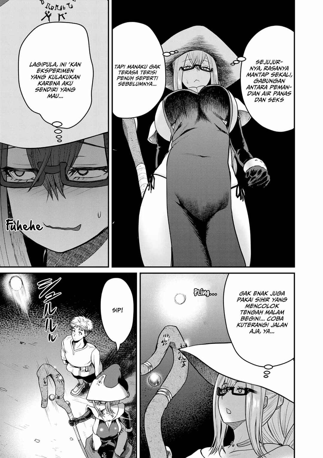 Henkyou no Ofuroya-san, Harem ni Naru ~Yamaoku ni Aru Sabireta Onsen no Kounou ga Cheat Sugite Onna Boukensha ni Daininki na Ken~ Chapter 5 - Page 15