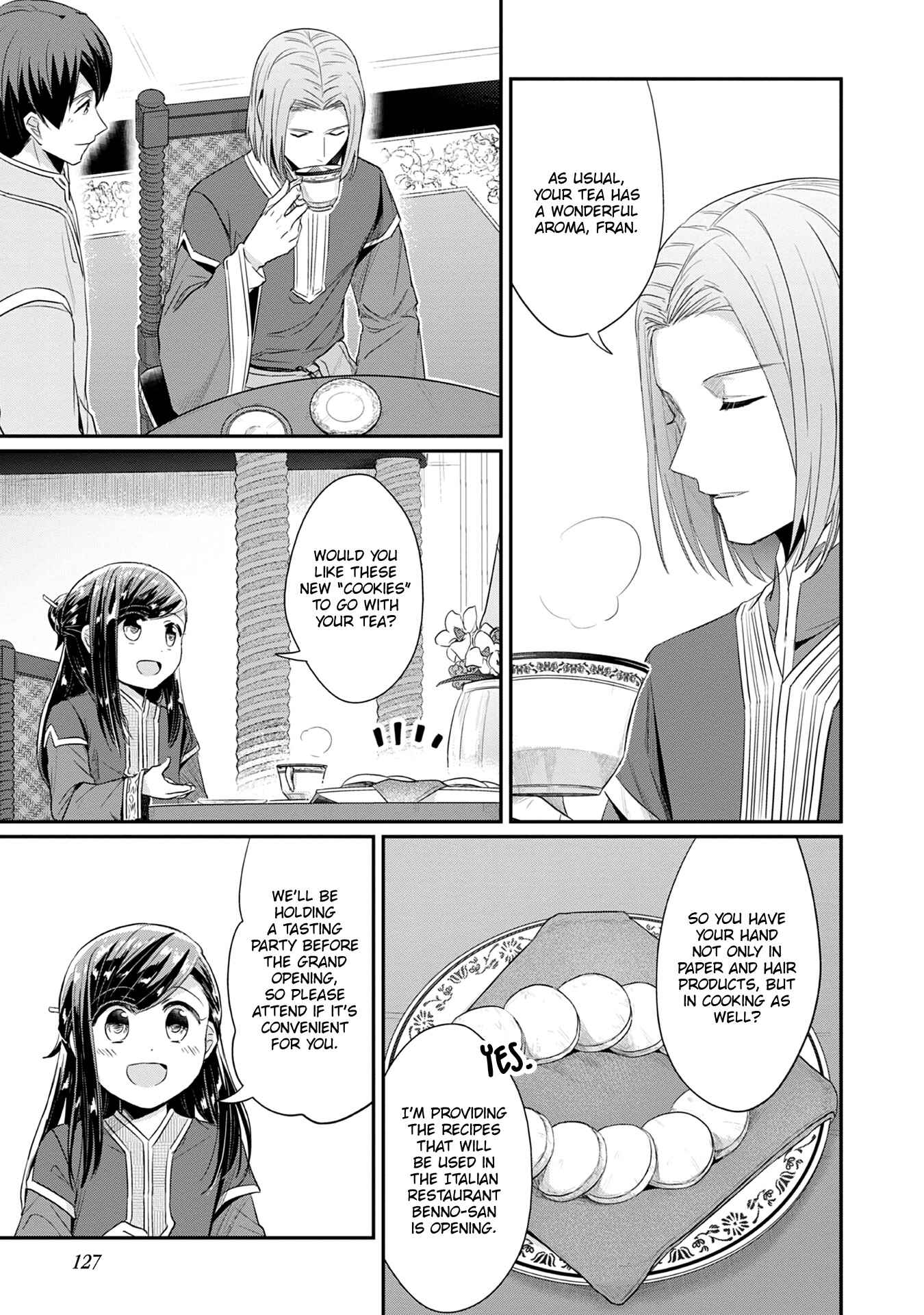 Honzuki no Gekokujou: Shisho ni Naru tame ni wa Shudan o Erandeiraremasen—Dai-2 Bu: Hon no Tamenara Miko ni Naru! Chapter 20 - Page 12