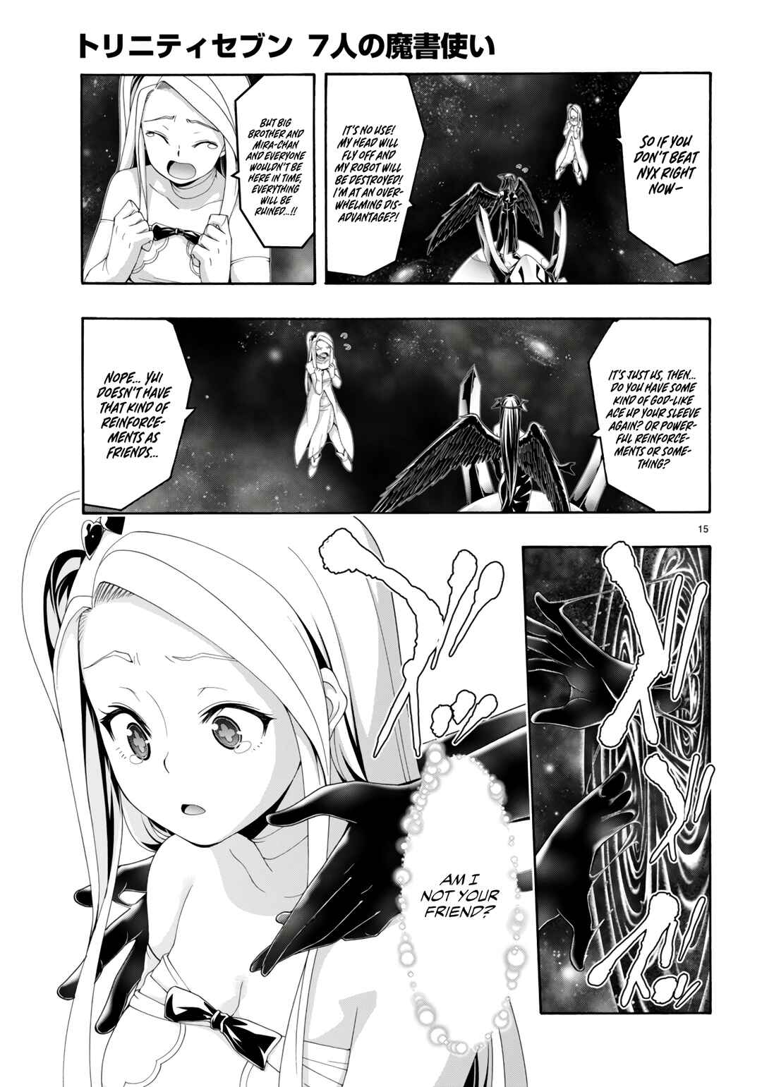 Trinity Seven - 7-Nin no Masho Tsukai Chapter 153 - Page 16