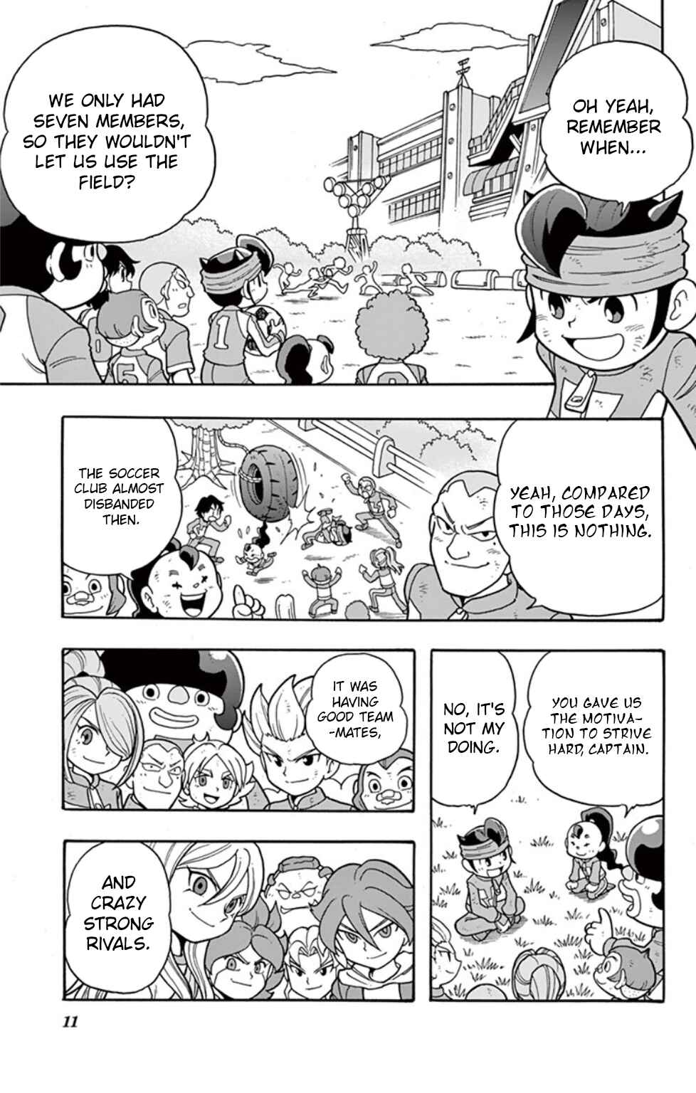Inazuma Eleven: Baku Gaidenshuu Chapter 9 - Page 12