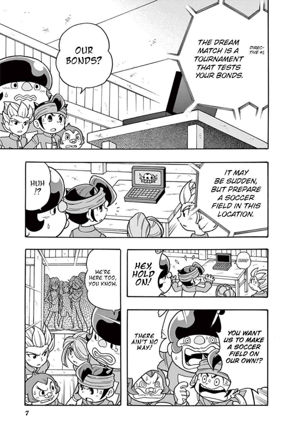 Inazuma Eleven: Baku Gaidenshuu Chapter 9 - Page 8