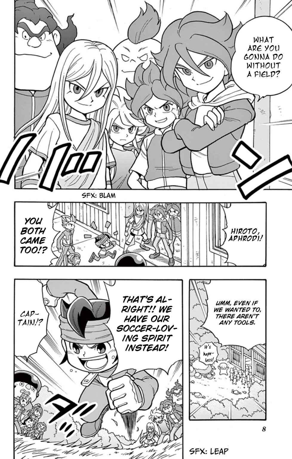 Inazuma Eleven: Baku Gaidenshuu Chapter 9 - Page 9