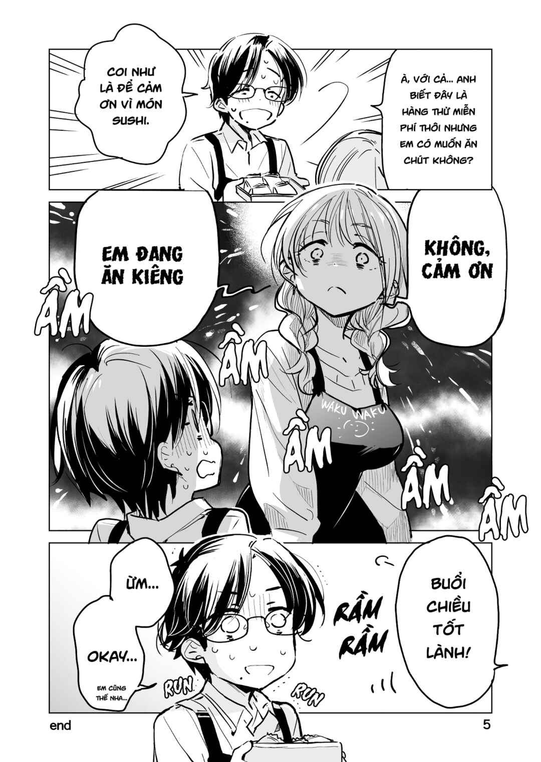 Drugstore Ten'in Sacchan no Nichijou Chapter 34 - Page 6