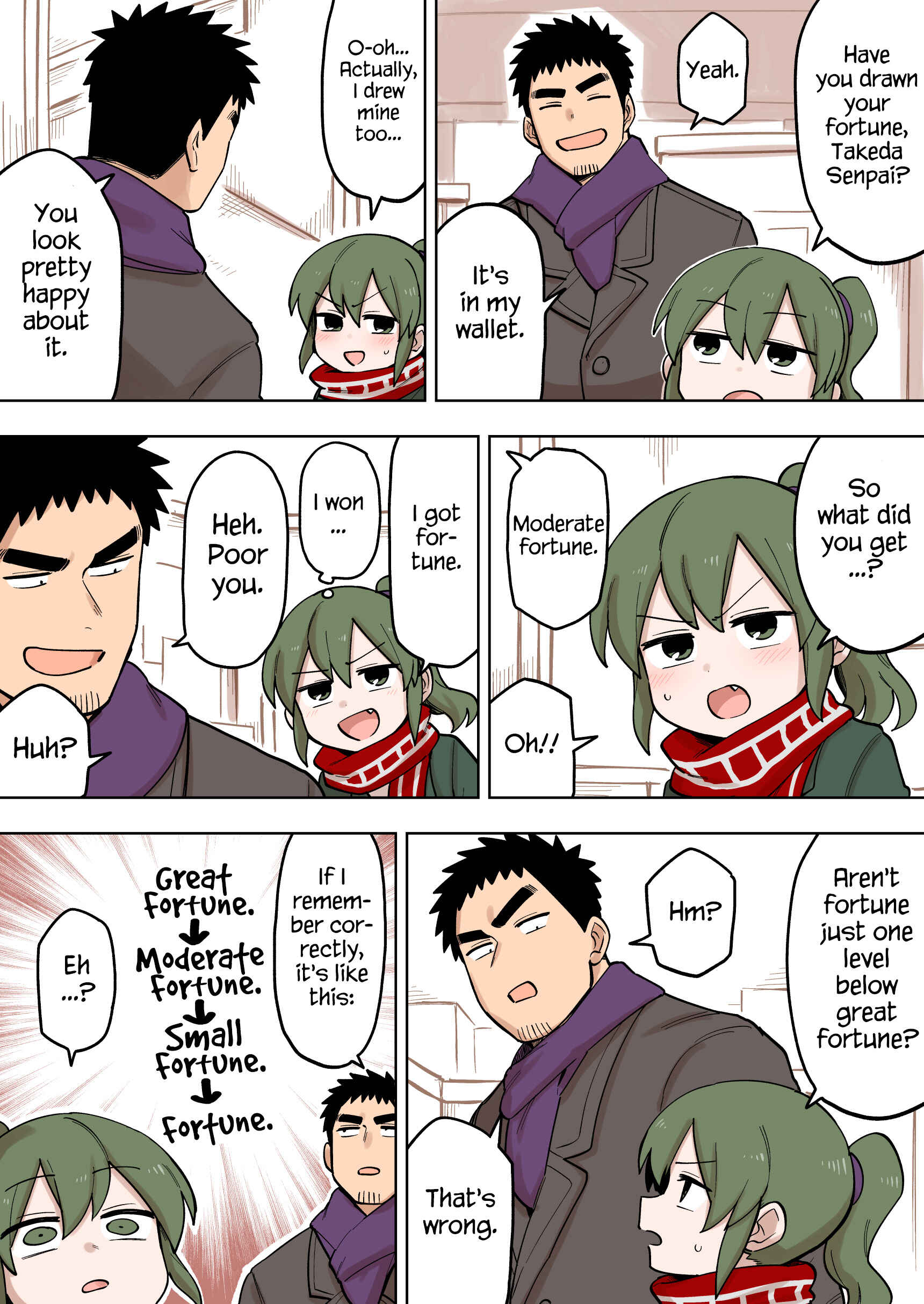 Senpai ga Uzai Kouhai no Hanashi Chapter 99 - Page 1