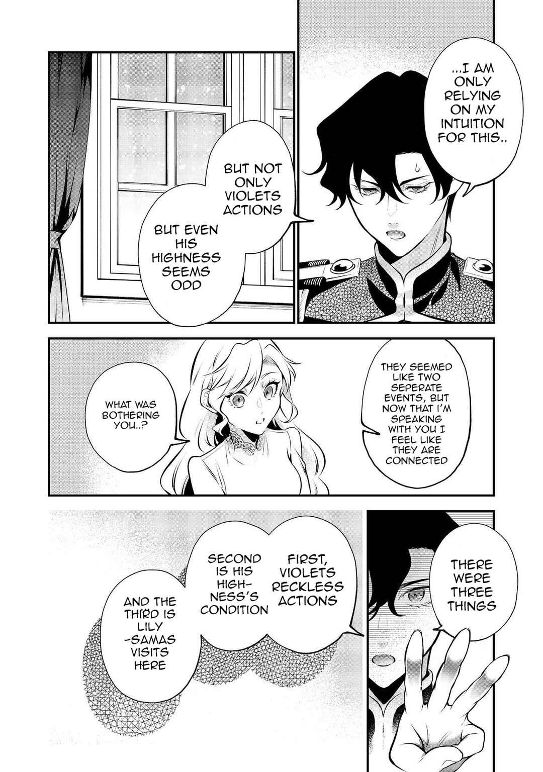 I Woke Up as an Imprisoned Villainess Chapter 6.2 - Page 1