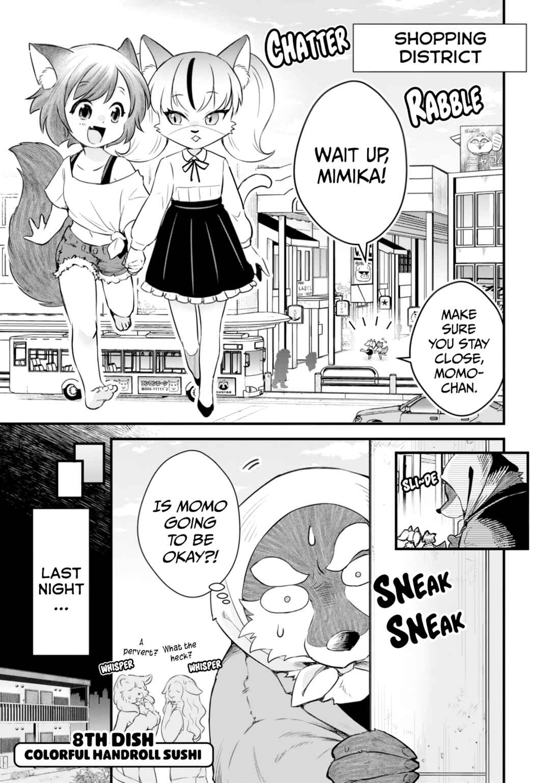 Kemomimi Shoujo no Shiawase Gohan Chapter 8 - Page 1