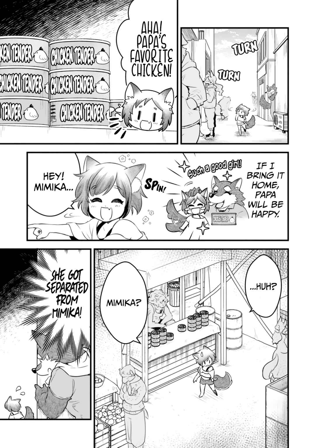 Kemomimi Shoujo no Shiawase Gohan Chapter 8 - Page 15