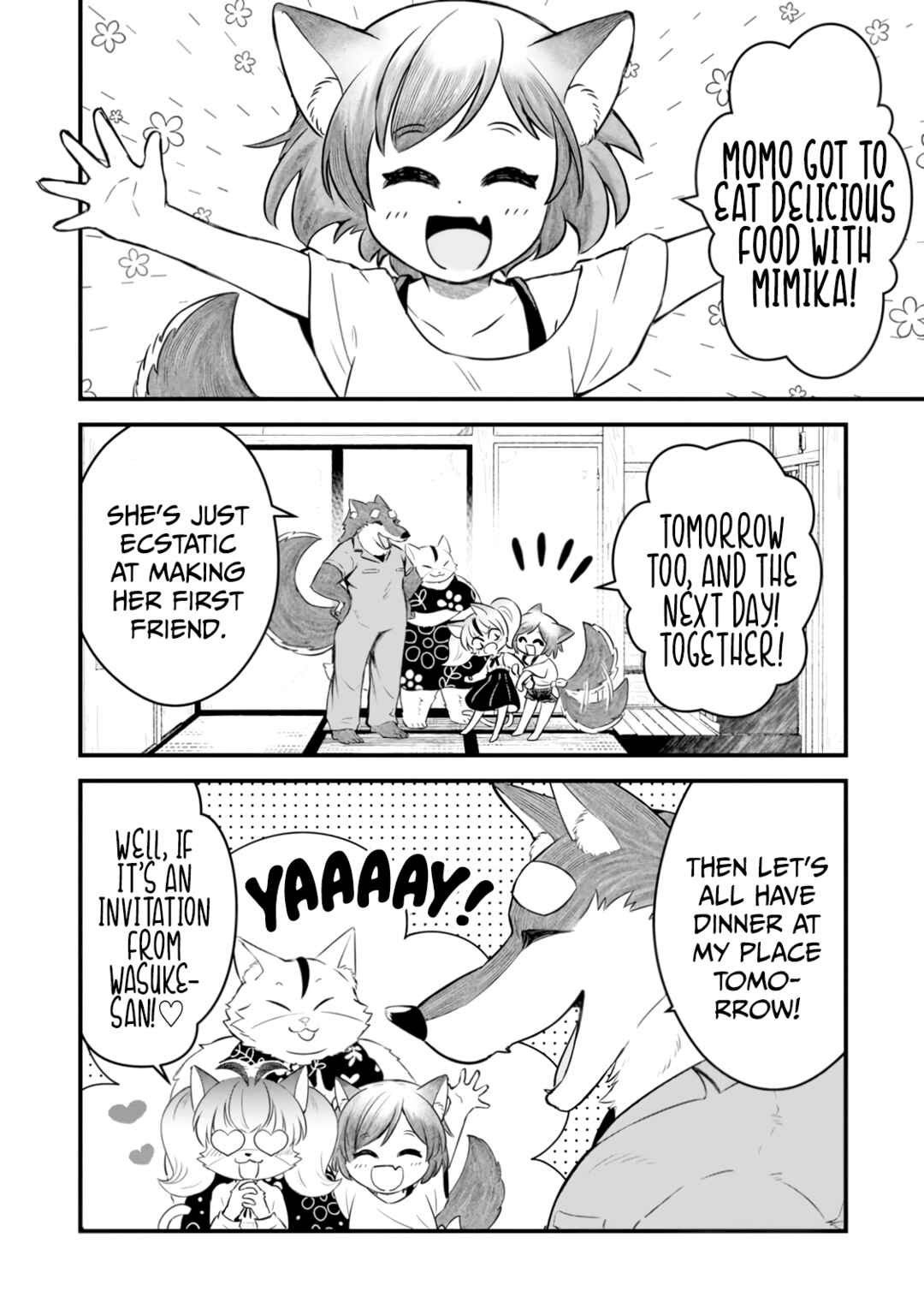 Kemomimi Shoujo no Shiawase Gohan Chapter 8 - Page 2