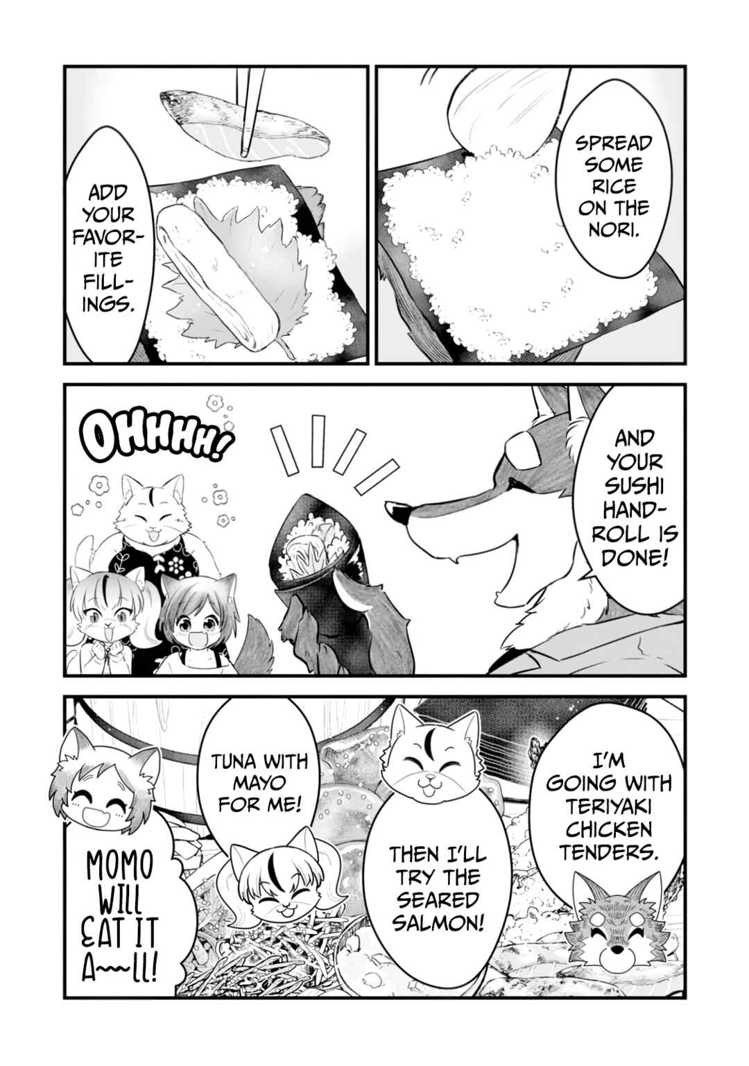 Kemomimi Shoujo no Shiawase Gohan Chapter 8 - Page 25