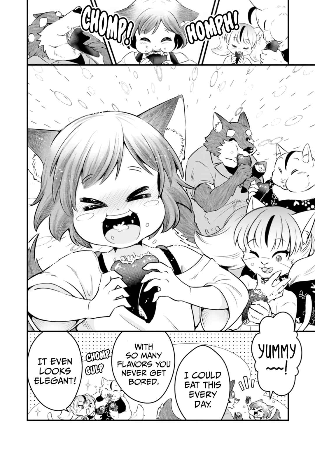 Kemomimi Shoujo no Shiawase Gohan Chapter 8 - Page 26