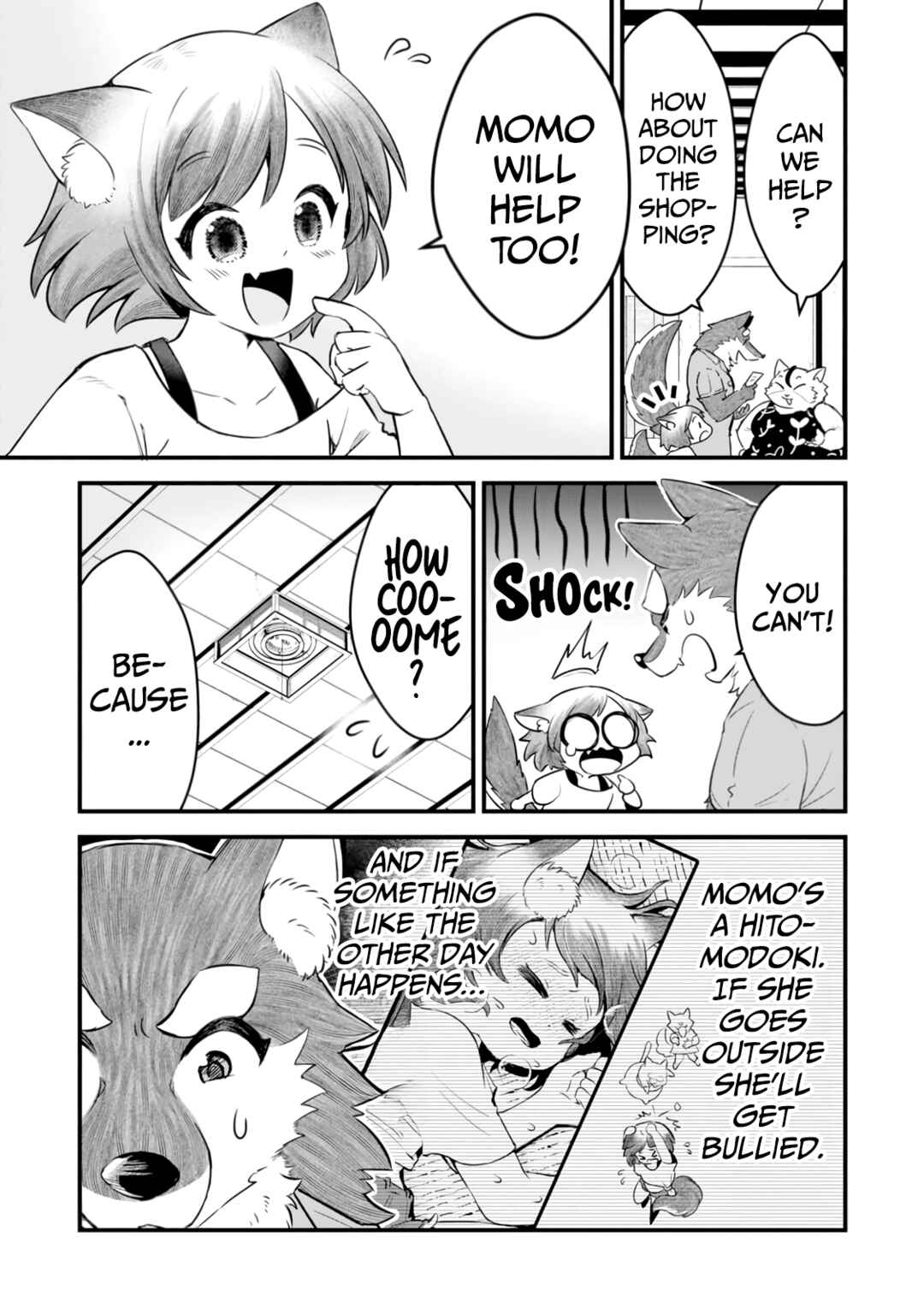 Kemomimi Shoujo no Shiawase Gohan Chapter 8 - Page 3