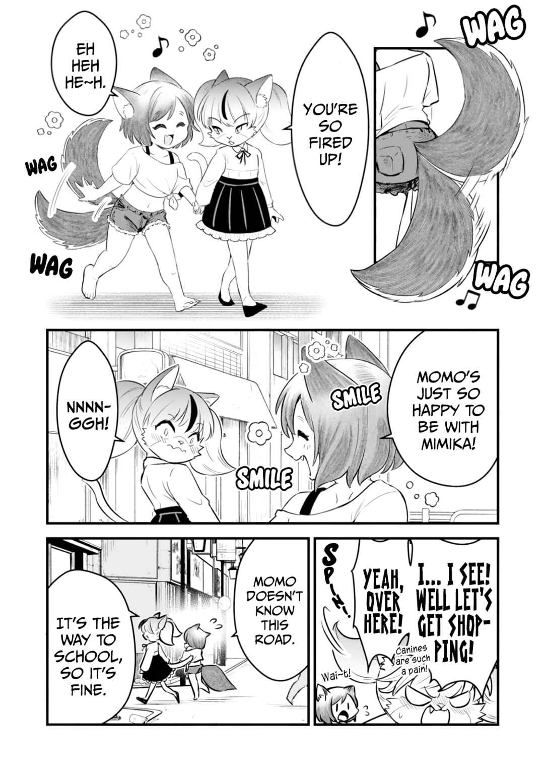 Kemomimi Shoujo no Shiawase Gohan Chapter 8 - Page 6