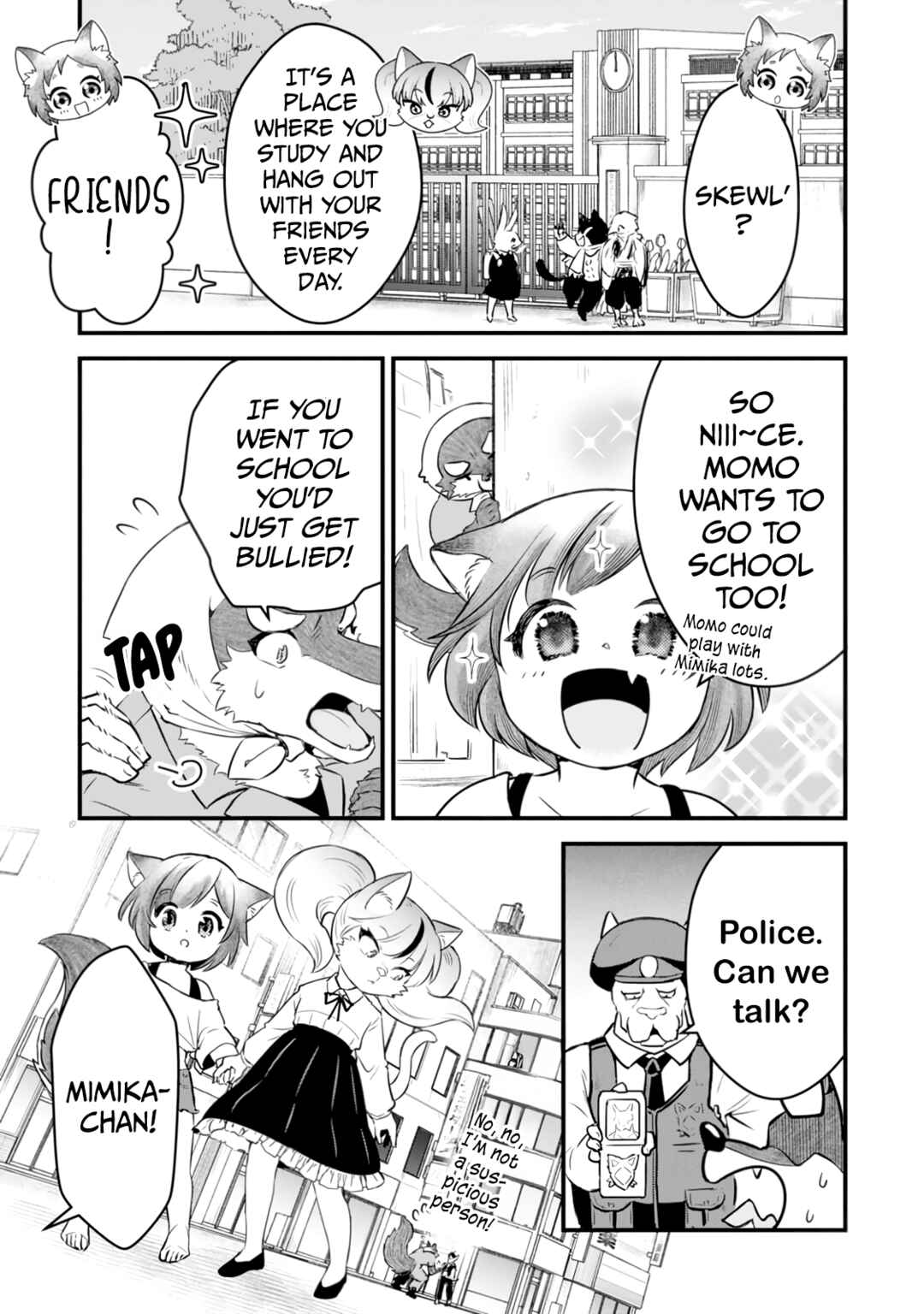 Kemomimi Shoujo no Shiawase Gohan Chapter 8 - Page 7