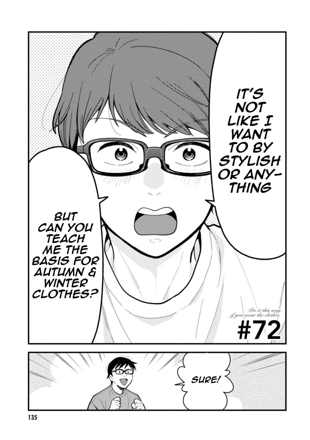 Fuku o Kiru nara Konna Fuu ni Chapter 72 - Page 1