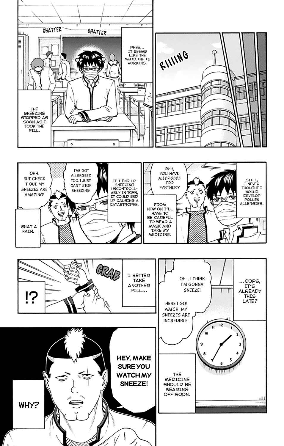 The Disastrous Life of Saiki K. Chapter 144 - Page 8