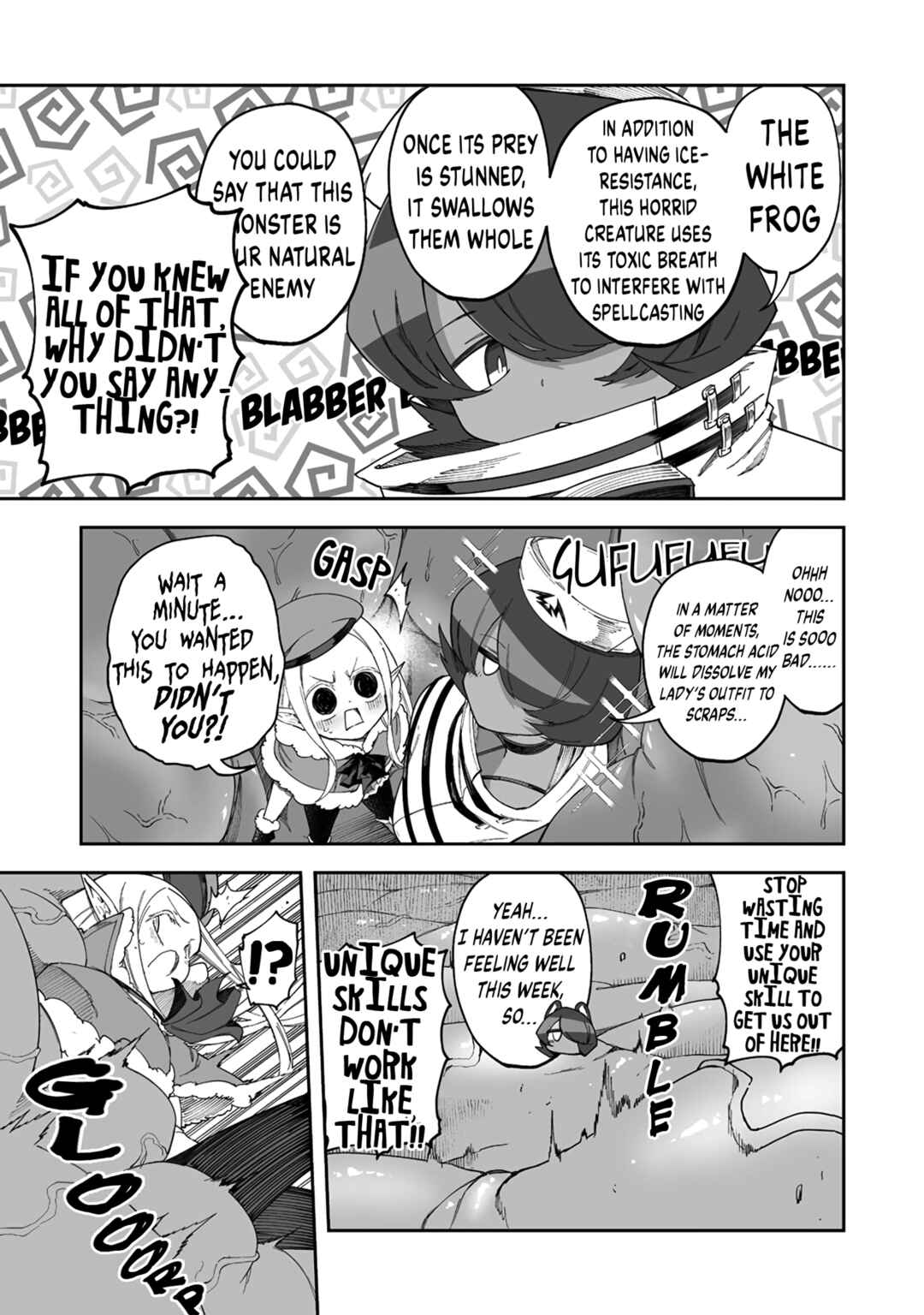 Shiboritoranaide, Onna Shounin-san!! Chapter 38.5 - Page 3