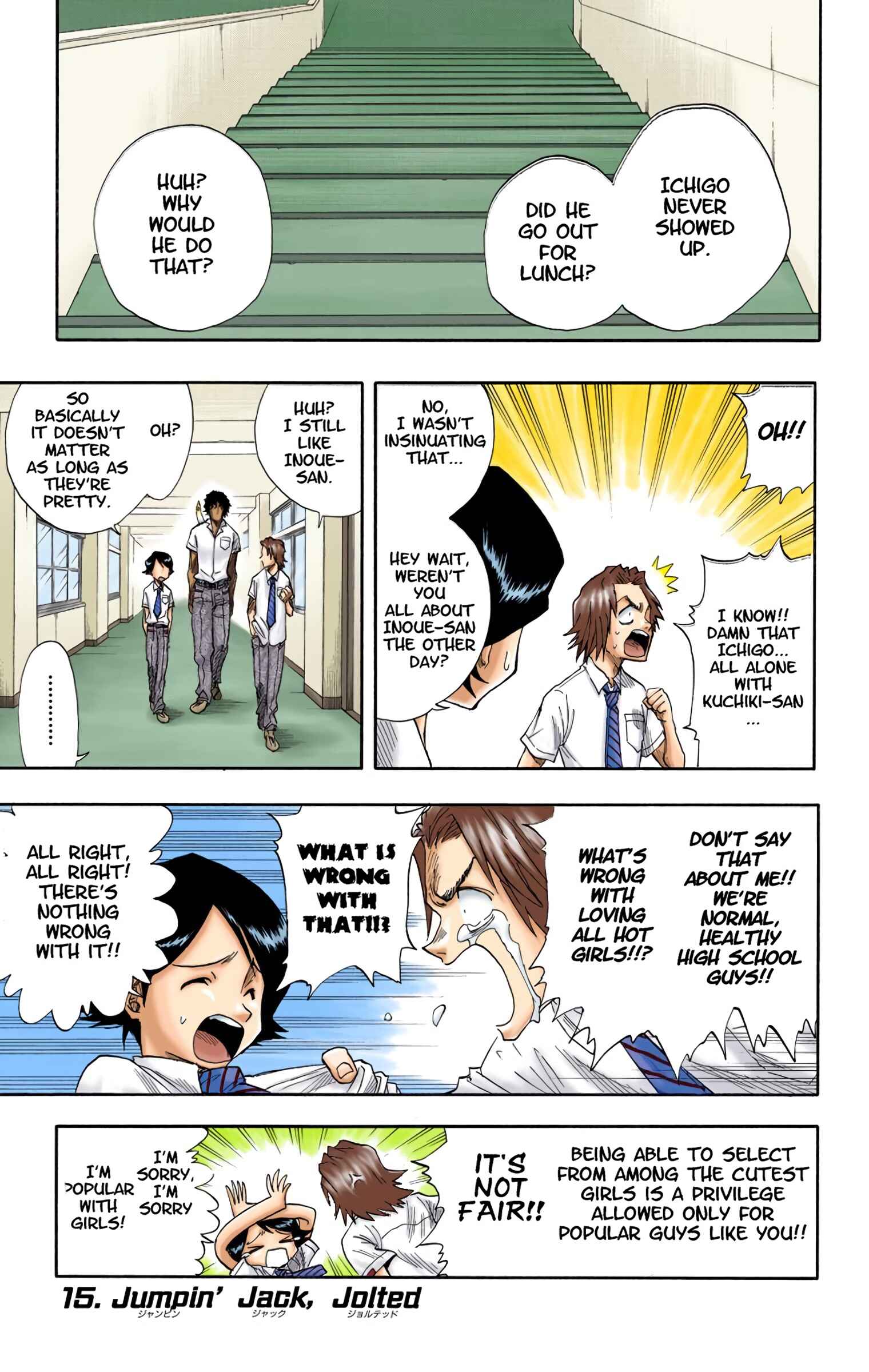 Bleach (Official Colored) Chapter 15 - Page 1