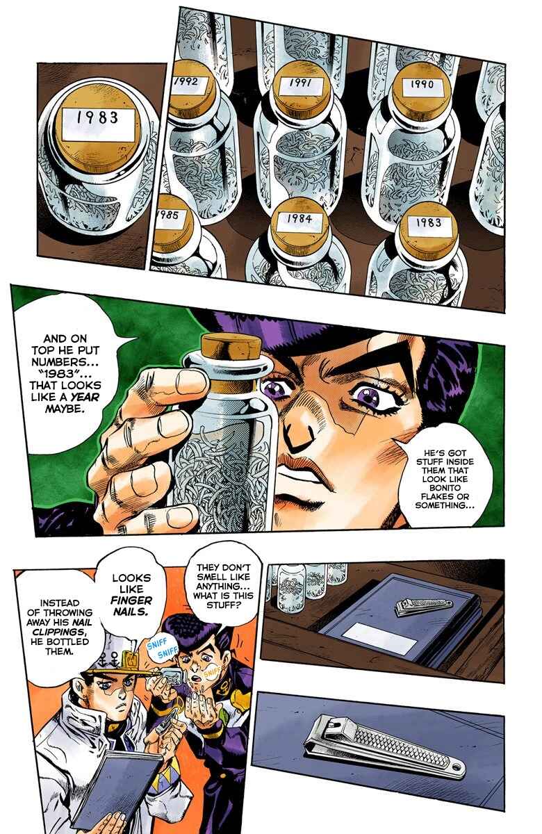 JoJo no Kimyou na Bouken: Part 4 - Diamond wa Kudakenai Color-ban Chapter 100 - Page 12