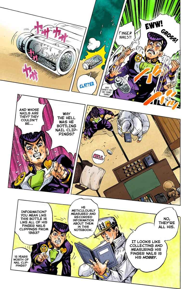 JoJo no Kimyou na Bouken: Part 4 - Diamond wa Kudakenai Color-ban Chapter 100 - Page 14