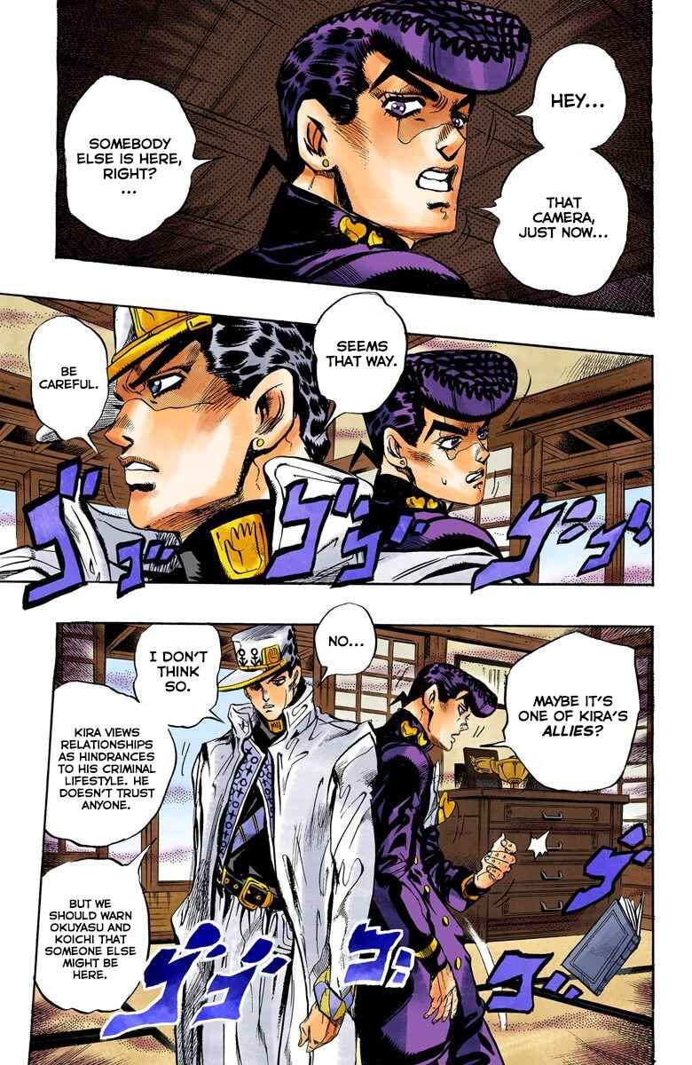 JoJo no Kimyou na Bouken: Part 4 - Diamond wa Kudakenai Color-ban Chapter 100 - Page 18