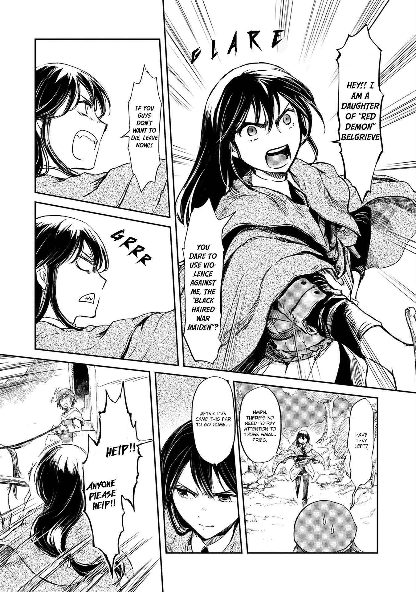 Boukensha ni Naritai to Miyako ni Deteitta Musume ga S-Rank ni Natteta: Kurokami no Ikusaotome Chapter 3 - Page 18