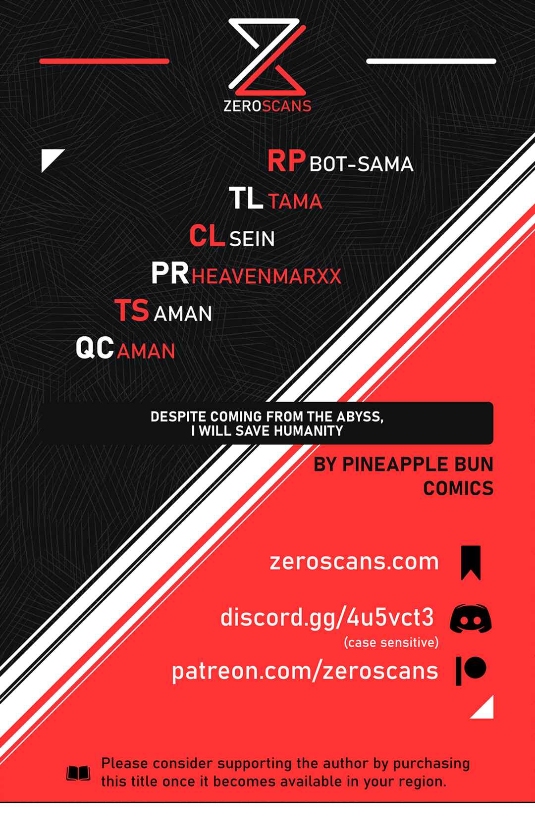 Despite Coming From the Abyss, I Will Save Humanity Chapter 126 - Page 1