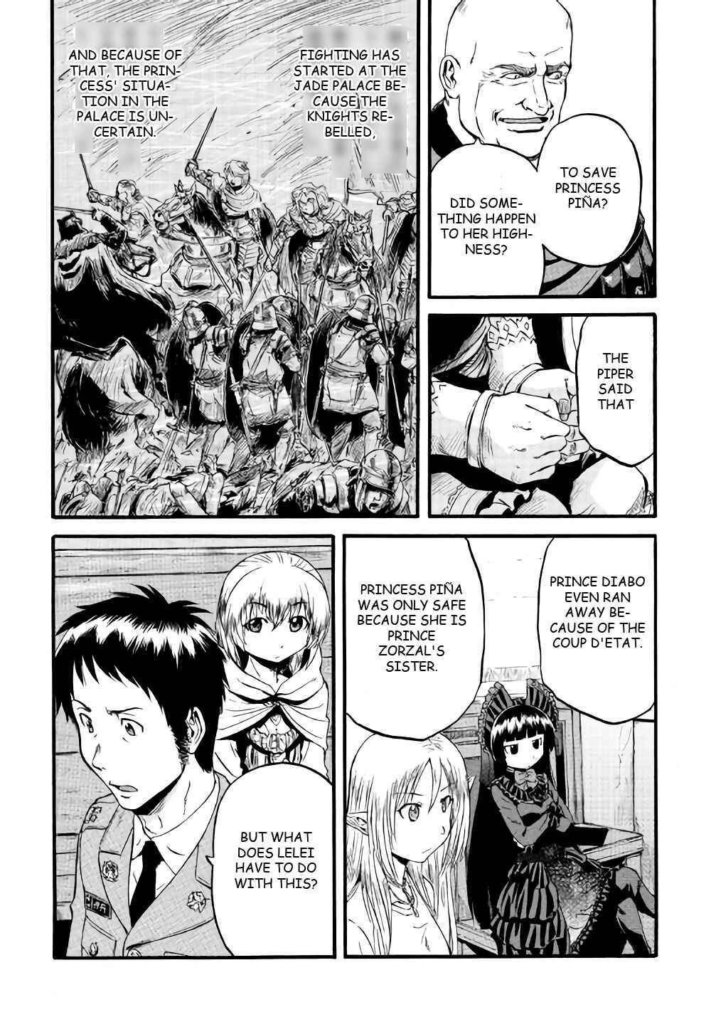 GATE - Jieitai Kanochi nite, Kaku Tatakaeri Chapter 69 - Page 22