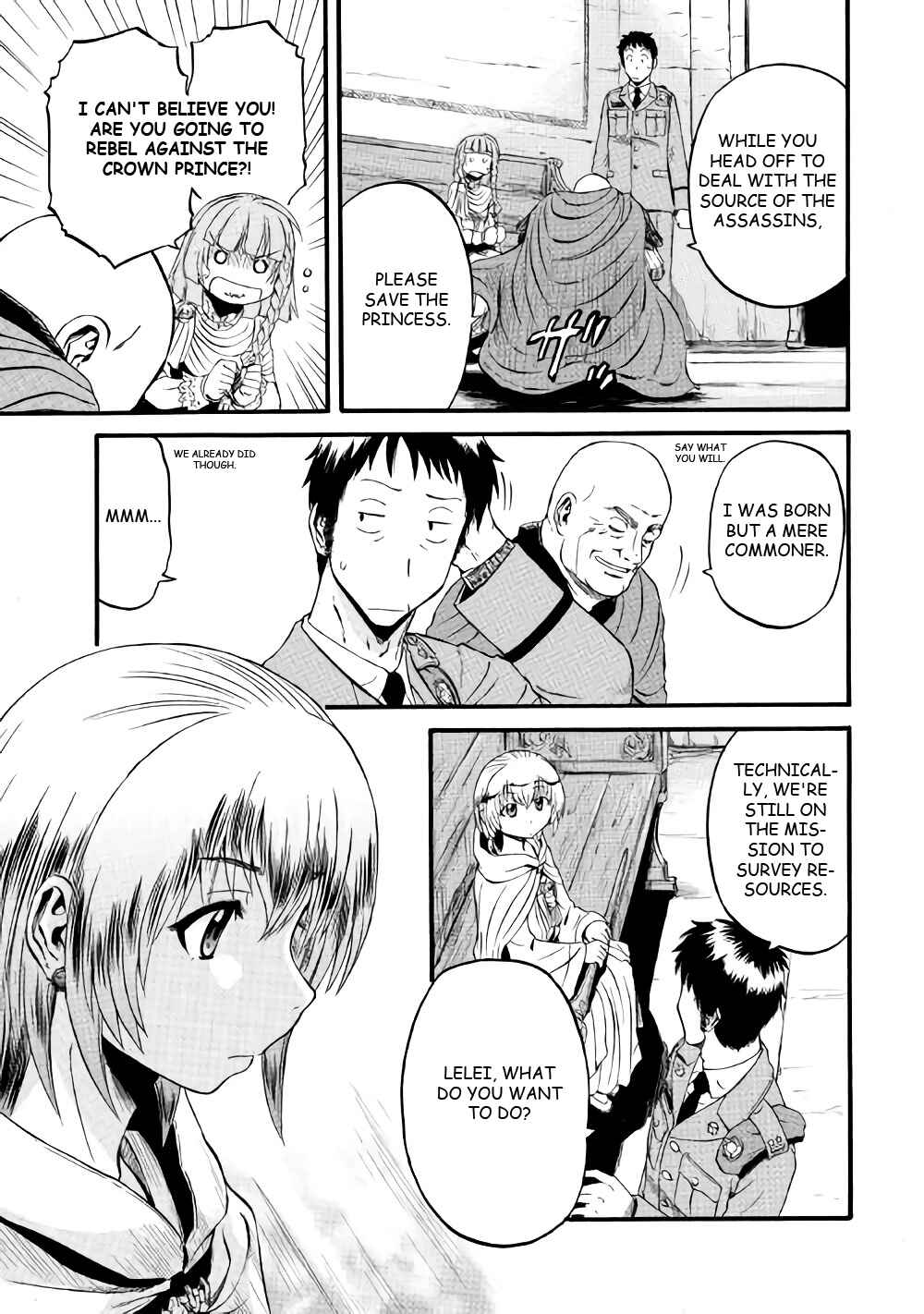 GATE - Jieitai Kanochi nite, Kaku Tatakaeri Chapter 69 - Page 27