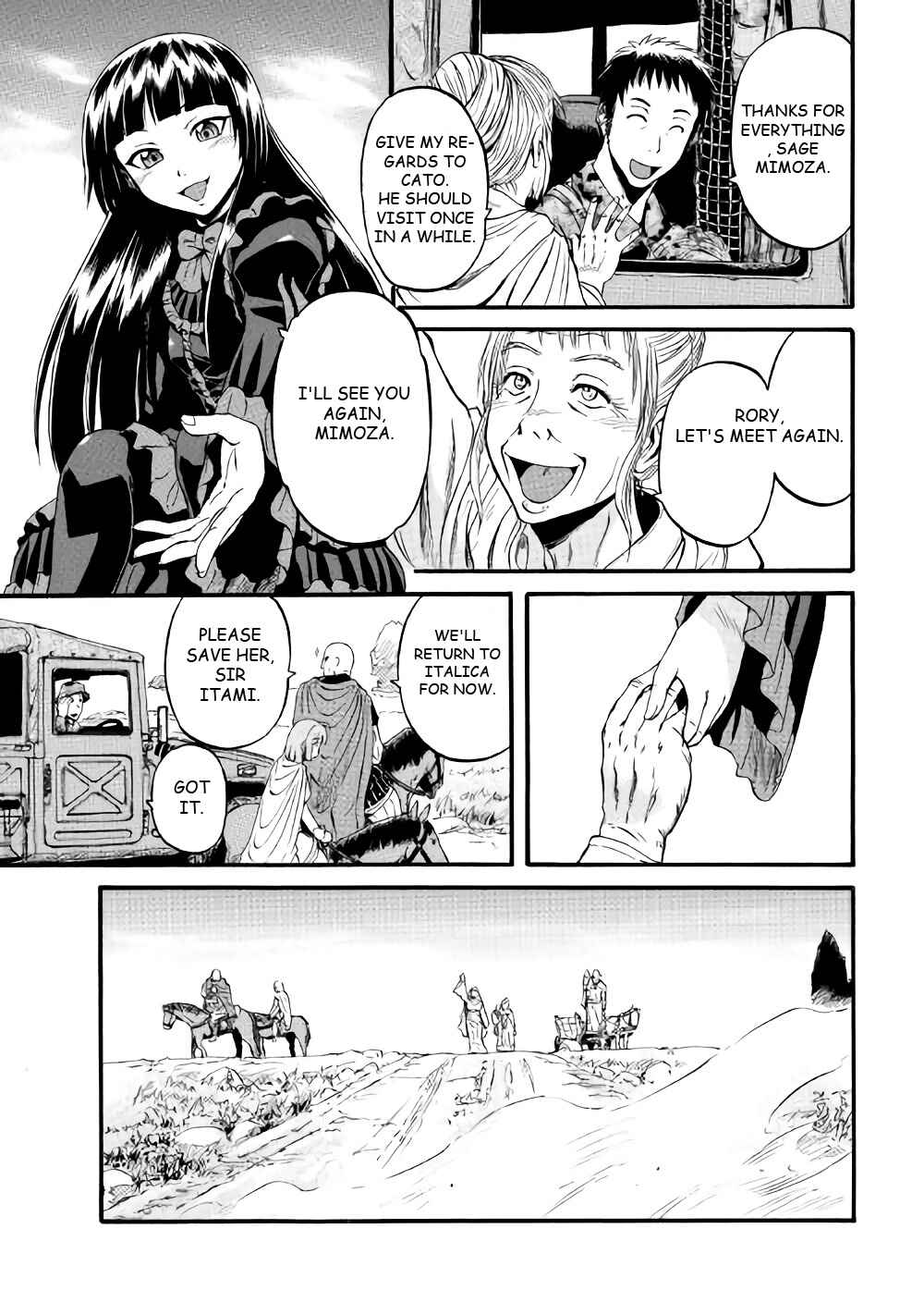 GATE - Jieitai Kanochi nite, Kaku Tatakaeri Chapter 69 - Page 31