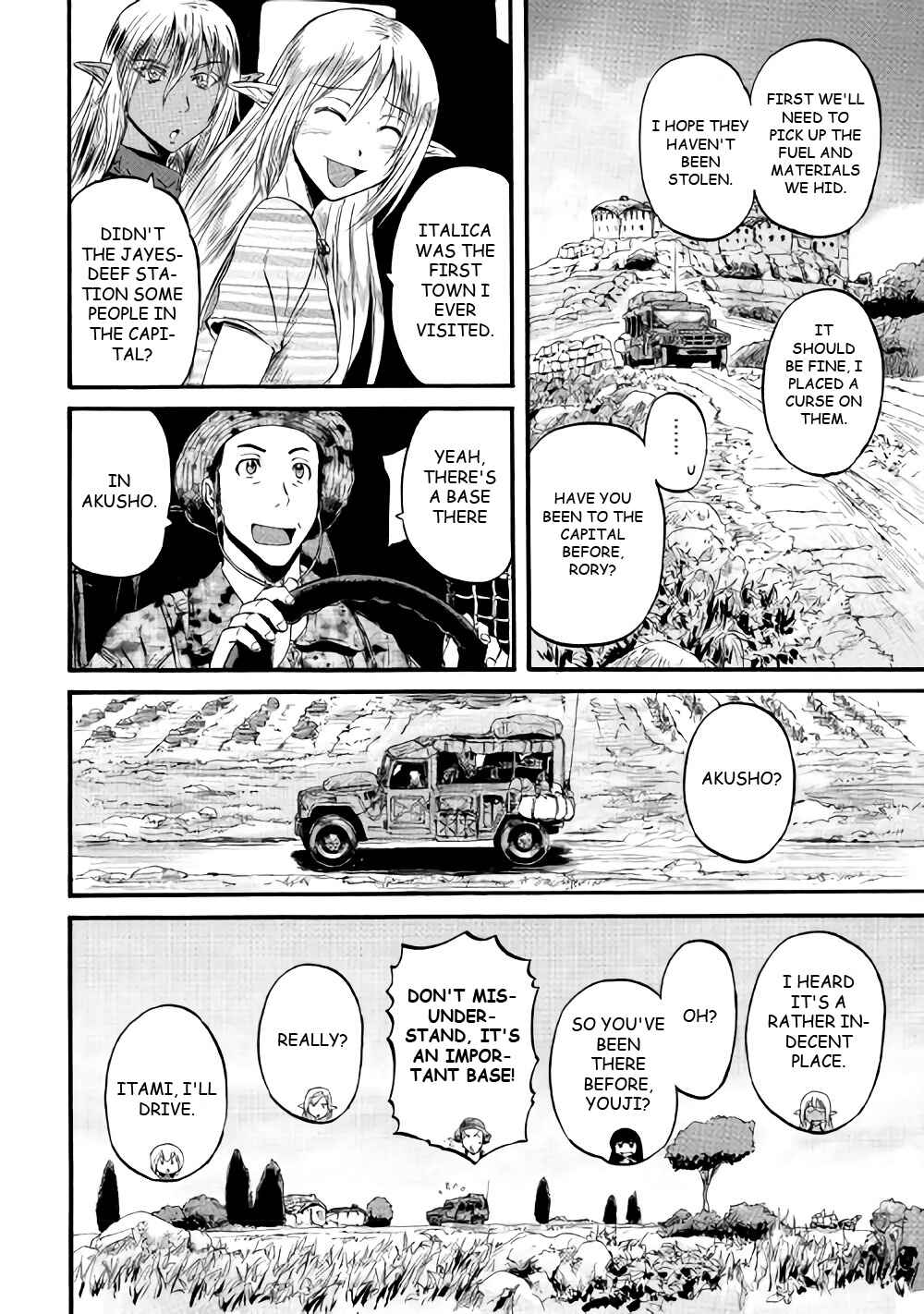 GATE - Jieitai Kanochi nite, Kaku Tatakaeri Chapter 69 - Page 32