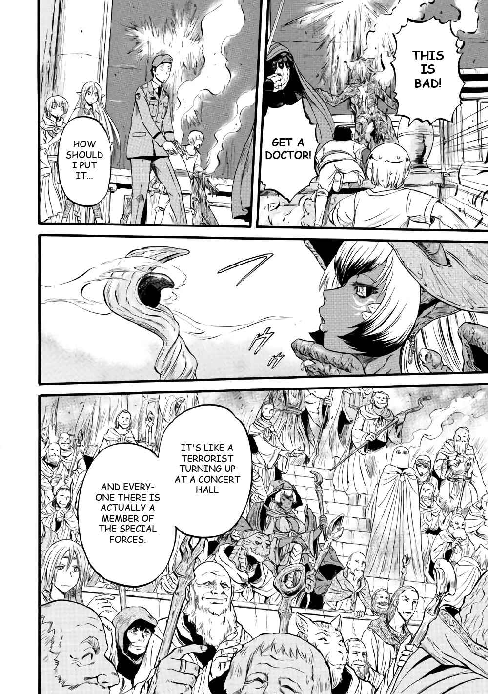 GATE - Jieitai Kanochi nite, Kaku Tatakaeri Chapter 69 - Page 6