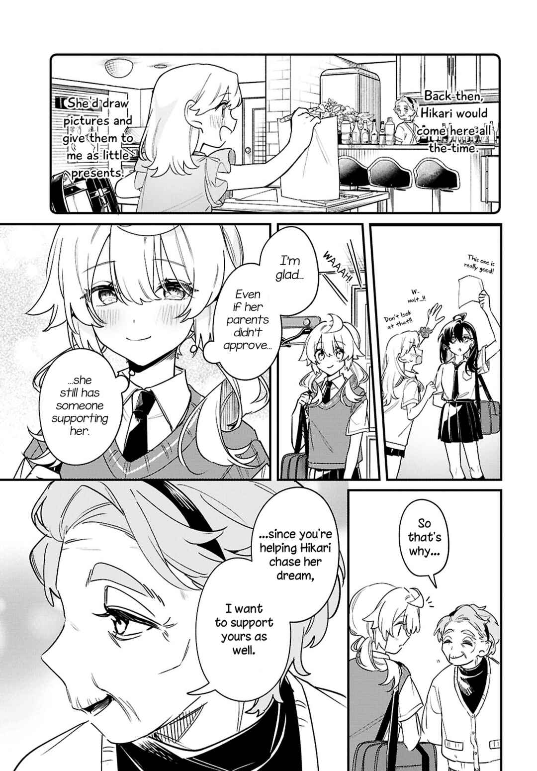 Kimi ga Hoeru Tame no Uta wo, Chapter 12 - Page 21