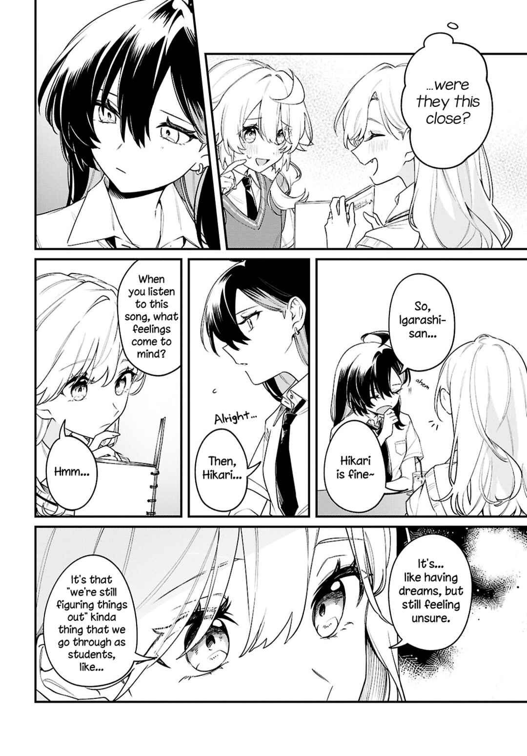 Kimi ga Hoeru Tame no Uta wo, Chapter 12 - Page 8