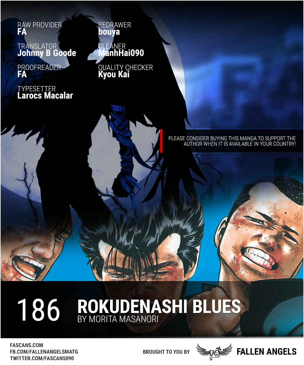 Rokudenashi Blues Chapter 187 - Page 1